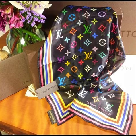 louis vuitton scarf replica|louis vuitton silk scarf authentication.